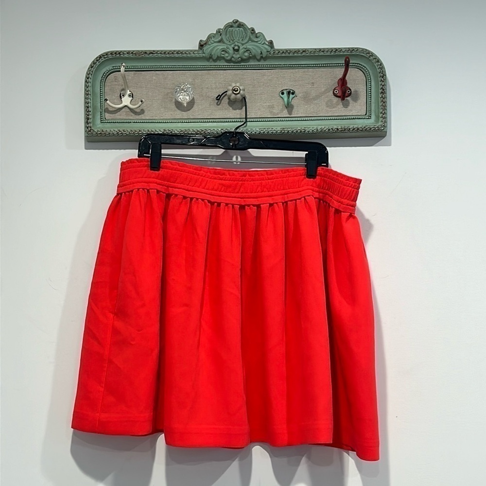 KATE SPADE HOT PINK A LINE MINI SKIRT WOTH POCKETS PLUS SIZE WOMEN’S 1X